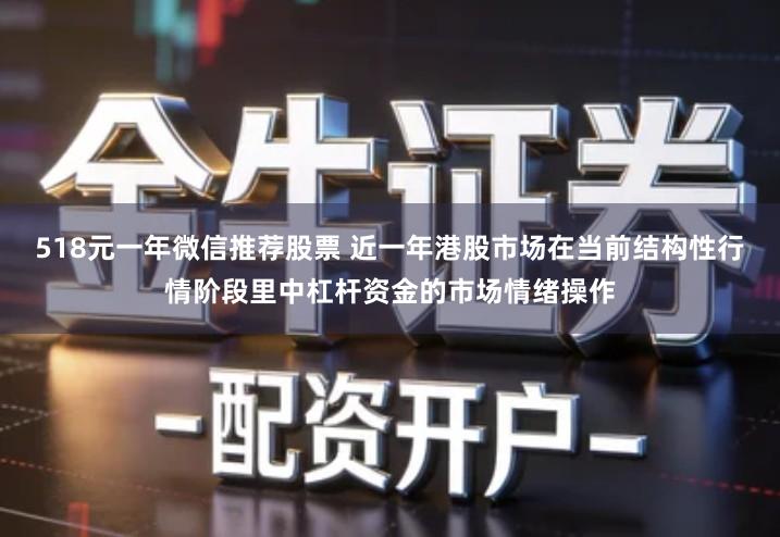 518元一年微信推荐股票 近一年港股市场在当前结构性行情阶段里中杠杆资金的市场情绪操作